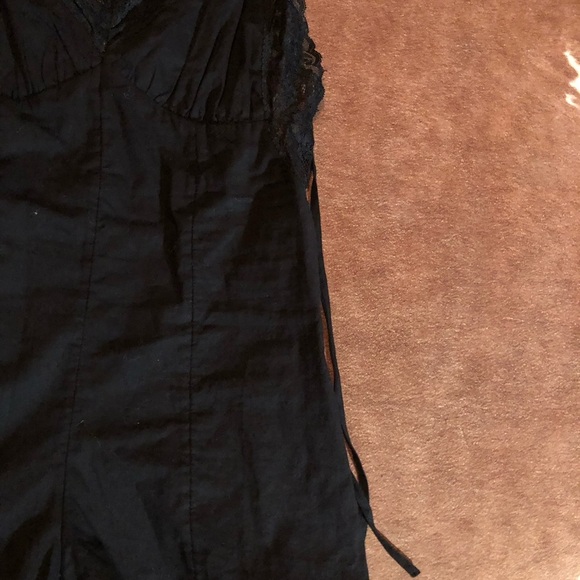 Urban Outfitters Kimichi Blue romper 
size small
Size sold out 
No flaws - Picture 4 of 6